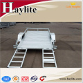 Hot dip galvanized tandem car trailer